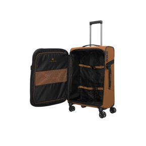 Travelite BRIIZE Trolley 4w M exp. curry
